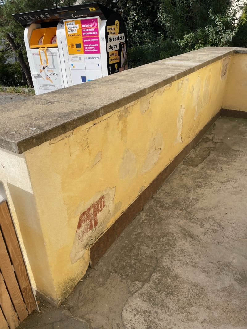zídka WC I